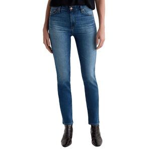 AG Jeans Mari Mid-Rise Slim Straight-Leg Jeans Size 25 $235